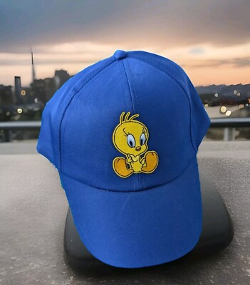 Tweety Bird Summer Hat Embroidered Adjustable light Summer Cap