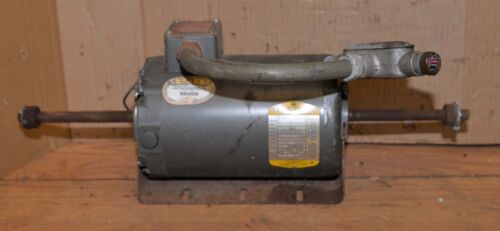 Baldor double shaft 3 phase 3 hp industrial motor 220-460 v heavy duty motor - Picture 1 of 6