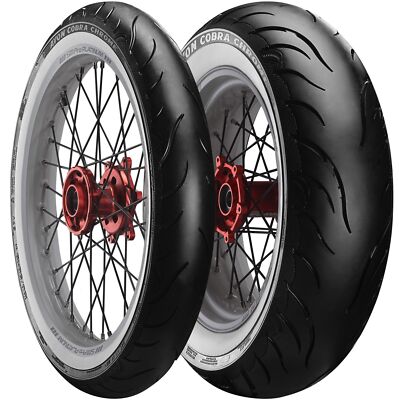 REIFEN 150/80R16 COBRA CHROM WSW 71V TL VORNE WEISS SEITE PUNKT 04-18/2023 (4120