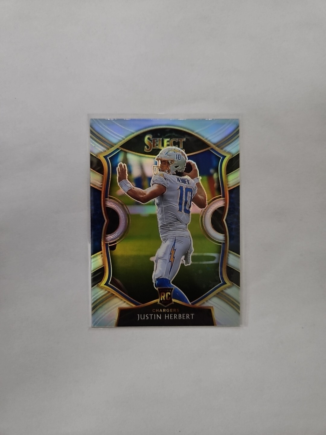 Justin Herbert 2021 NFL Select Concourse Silver Prizm Rookie⚡️#44 Chargers