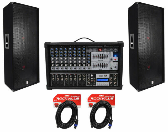 Rockville RSG15.24 Dual 15in 3000W 3 