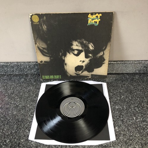 LP VINYL JUICY LUCY ALBUM LIE BACK AND ENJOY IT UK 1ST PRESS 6360 014 VG+/EX