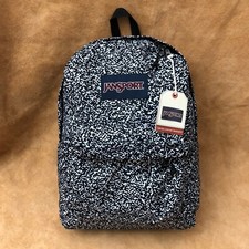 JanSport Superbreak One JS00T15W58F BLACK NOISE NWT Authentic