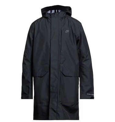 Nike Men's M Black Storm-FIT ADV Tech DM5497-010 Parka Trench Rain