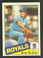 Bud Black #412 1985 Topps Seattle Mariners