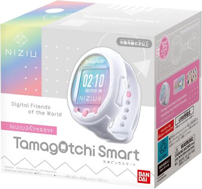 BANDAI Tamagotchi Smart Tamasma Card Limited NiziU Special Edition