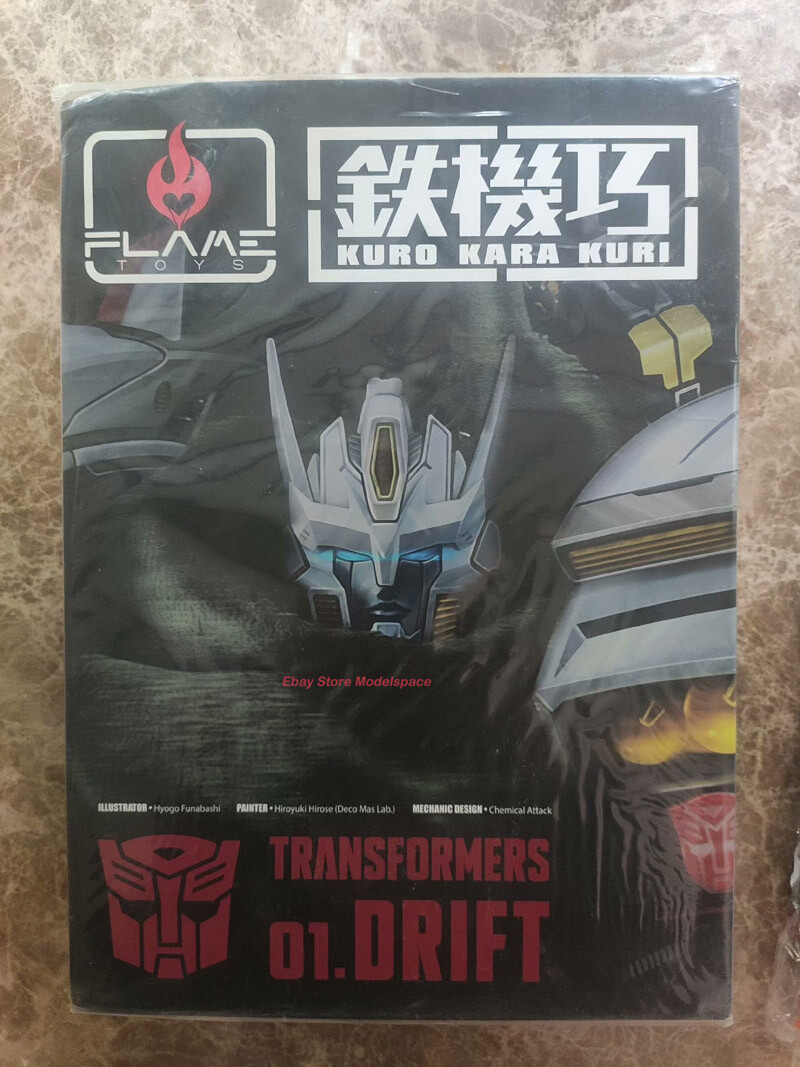 Flame Toys Kuro Kara Kuri Drift Transformation Action Figure