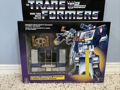 Hasbro Transformers G1 Decepticon Soundwave Walmart Reissue 2020 Action  Figure 630509801794
