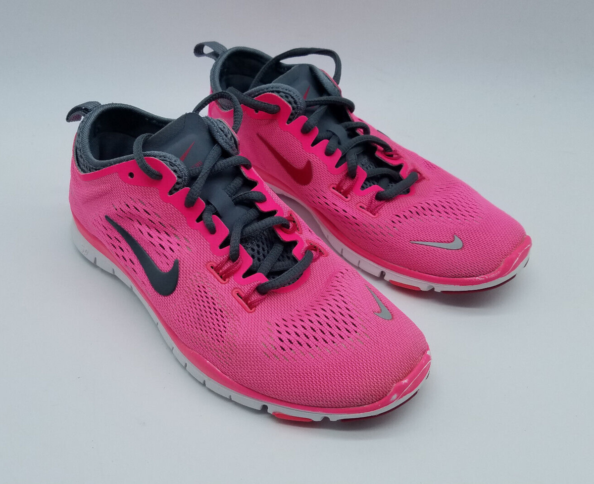 Nike Free TR Fit Women's Size Running Shoes Pink Gray