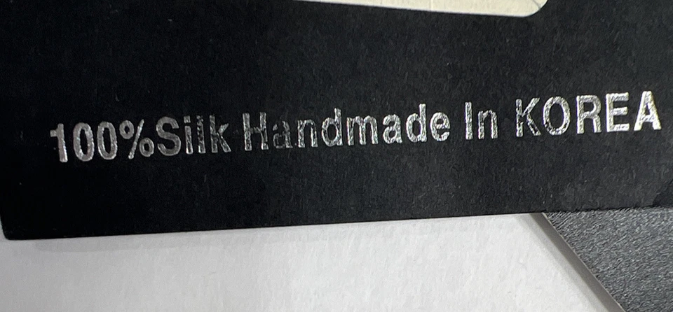 3 Vintage POCKET SQUARES  4 point-  Custom folded & Sewn - Just Slip In Suit - Image 3 of 4