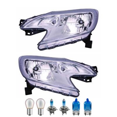 Scheinwerfer Set elektrisch inkl. Premium Lampen für Nissan Note E12