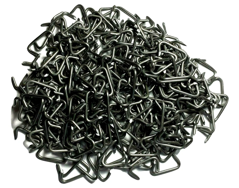 250 HOG RINGS Heavy Duty USA Made Auto Upholstery Seat Covers #17CC - Image 3 of 3