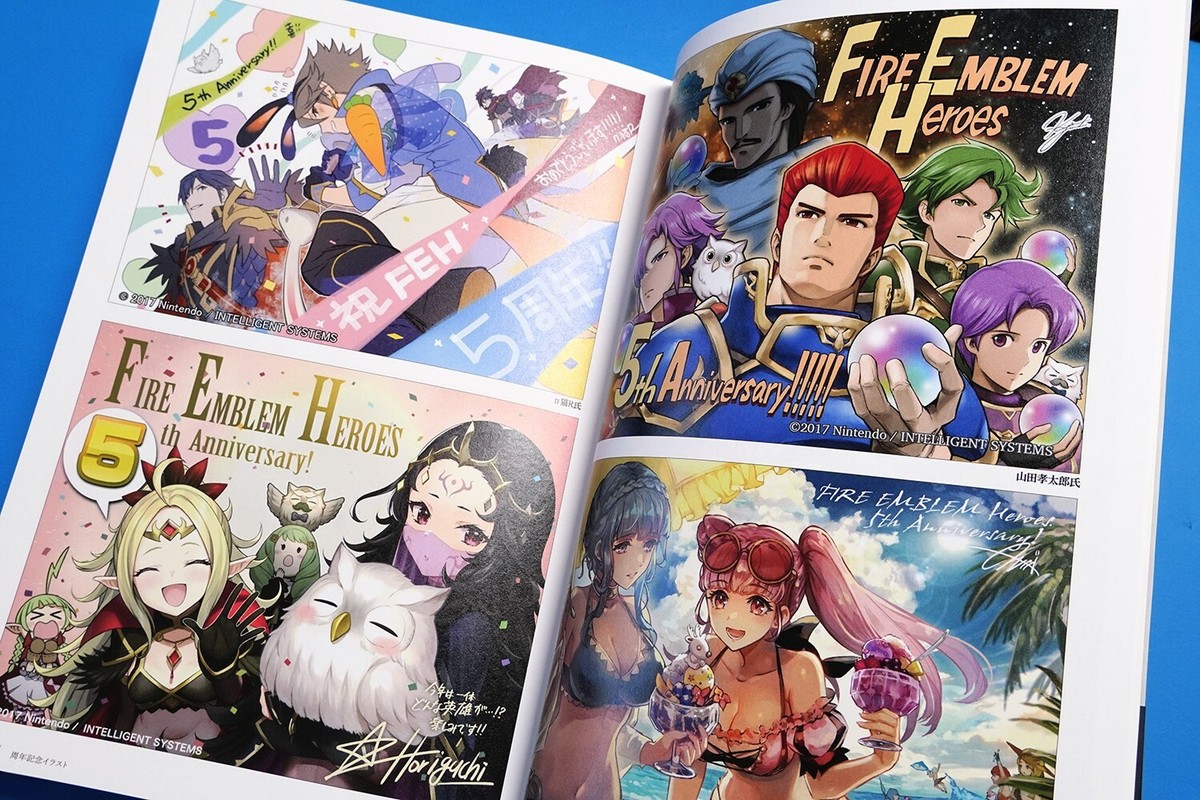 ファイヤーエンブレムヒーローズ　CI集　Vol.1&2 Fire Emblem Heroes Character Illustrations Vol 1 & 2 Art