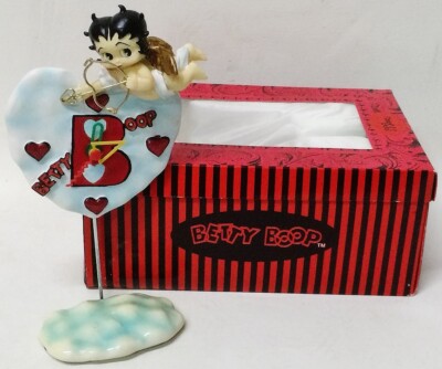 Betty Boop Cupid Clock Collectible Bedroom Livingroom Kitchen Valentines
