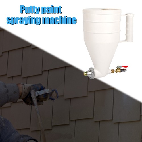 Exterior Wall Building Real Stone Paint Spray Gun Coated Cement Mortar