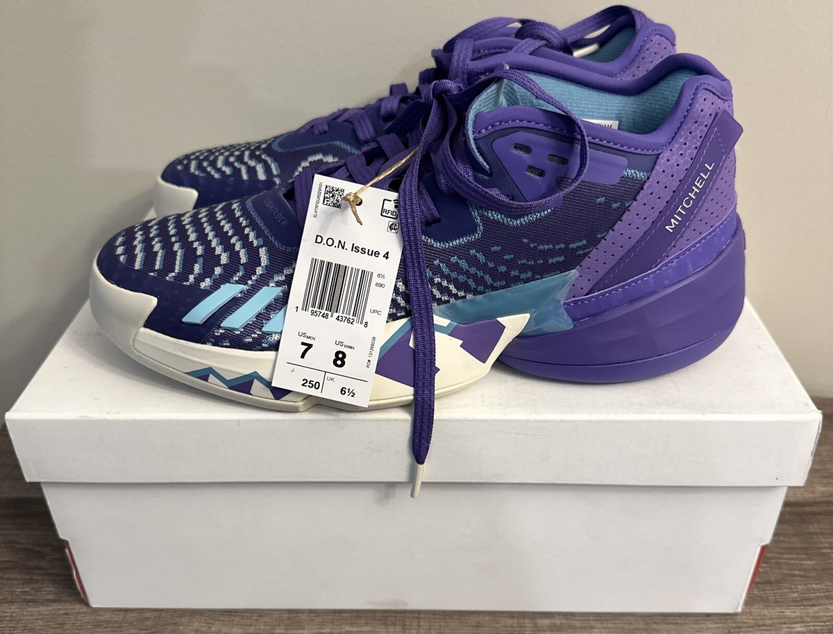 Adidas Donovan Mitchell: D.O.N. Issue 4 Utah Jazz Men's Size 7