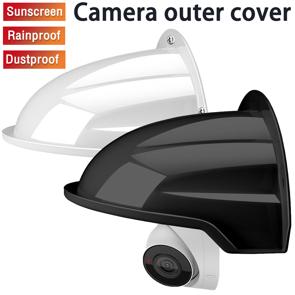 Sun Rain Shade – Copertura Antipioggia E Antisolare Per Telecamere Di Sicurezza, ABS, Per Esterni E Interni