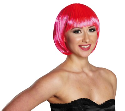Rubies 551397 - Trixy pink Pagenkopf Perücke