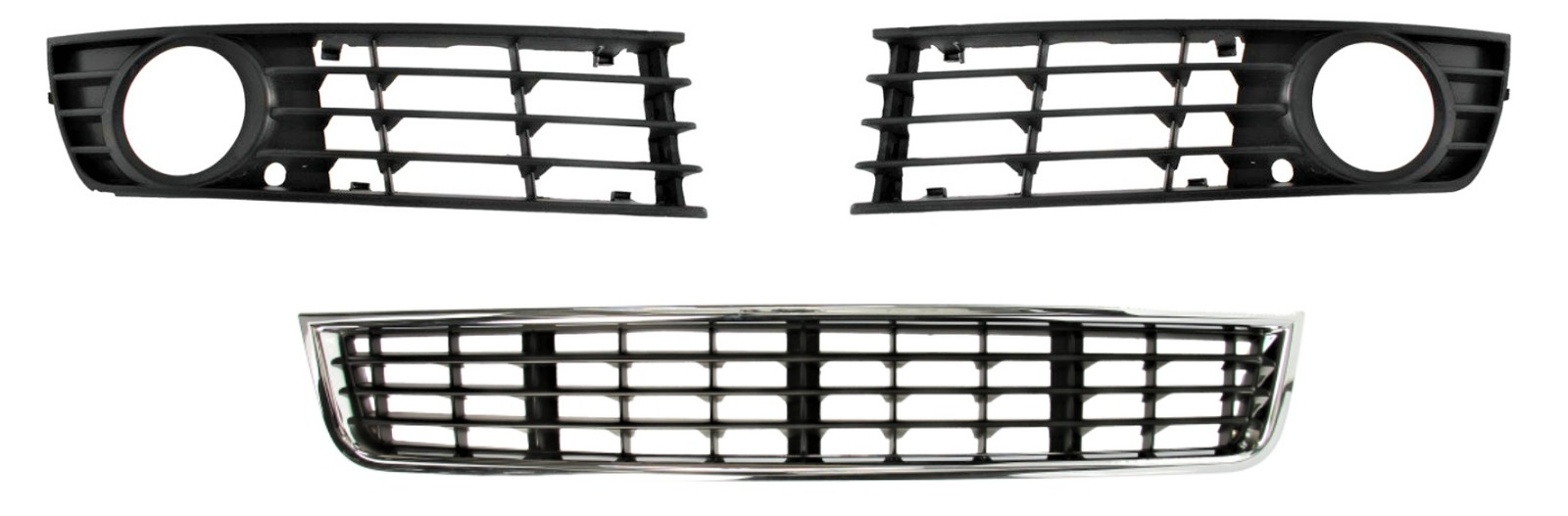 Grille de pare-choc Audi A4 B6 cassée ? Remplacer la prise d'air
