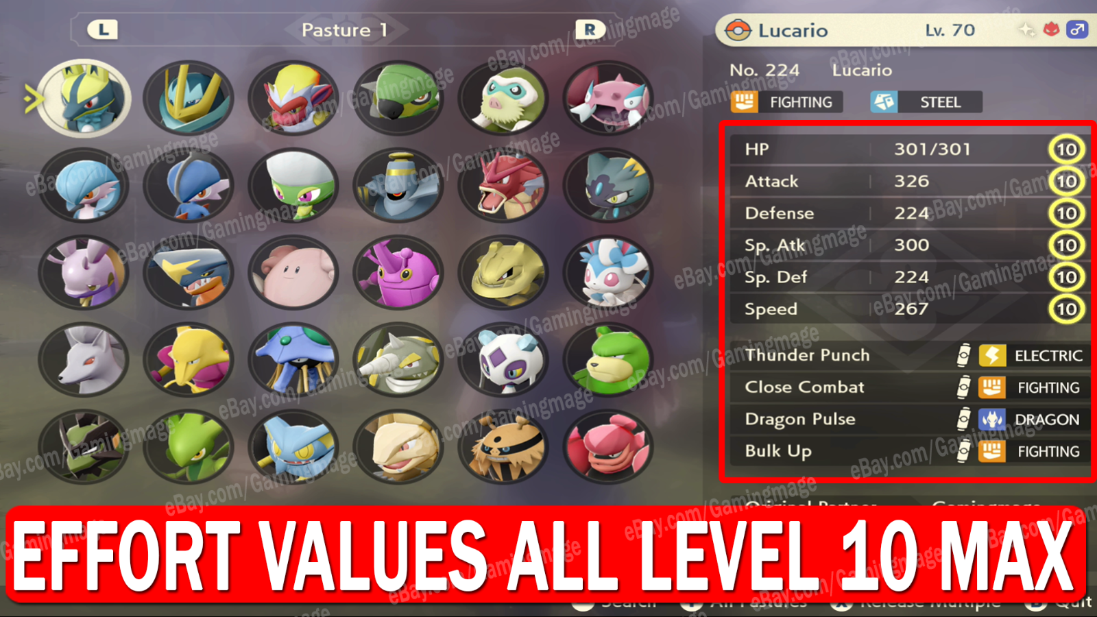 MAX Effort Level Shiny Alpha Spiritomb / Pokémon Legends: Arceus / 10GV  Pokemon / Shiny Pokemon