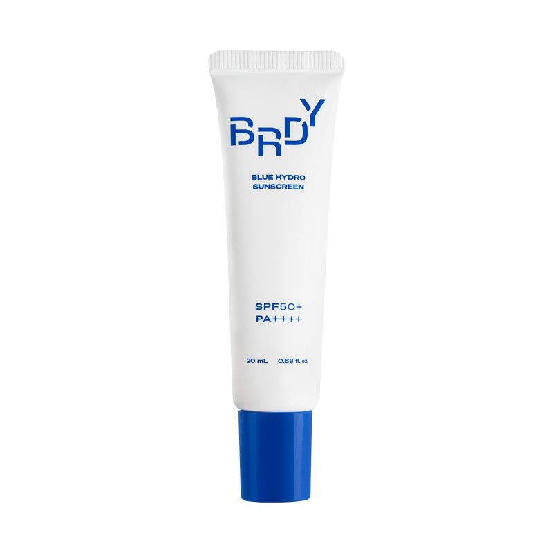 BГОТОВЫЙ солнцезащитный крем BRDY ОБРАЗЕЦ Blue Hydro Sunscreen 20 мл SPF50 PA 2190₽