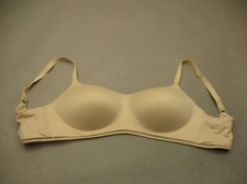 36DDD AUDEN Womens Beige Lightly Lined Wireless Back Closure T-Shirt Bra 4F
