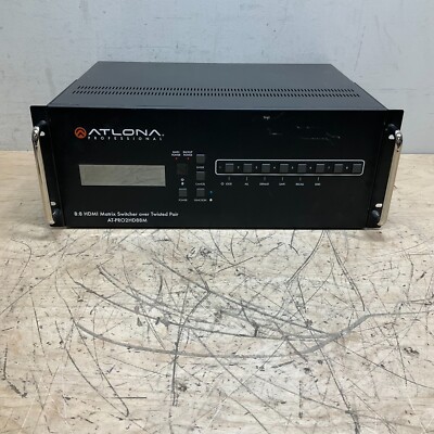 Atlona AT-PRO2HD88M, HDBaseT, 8:8 HDMI Matrix Switcher over Twisted Pair