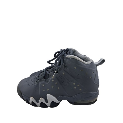 Nike Kids 13C Gray Air Max Barkley (PS) Basketball Shoe (Flaw) - Picture 5 of 11