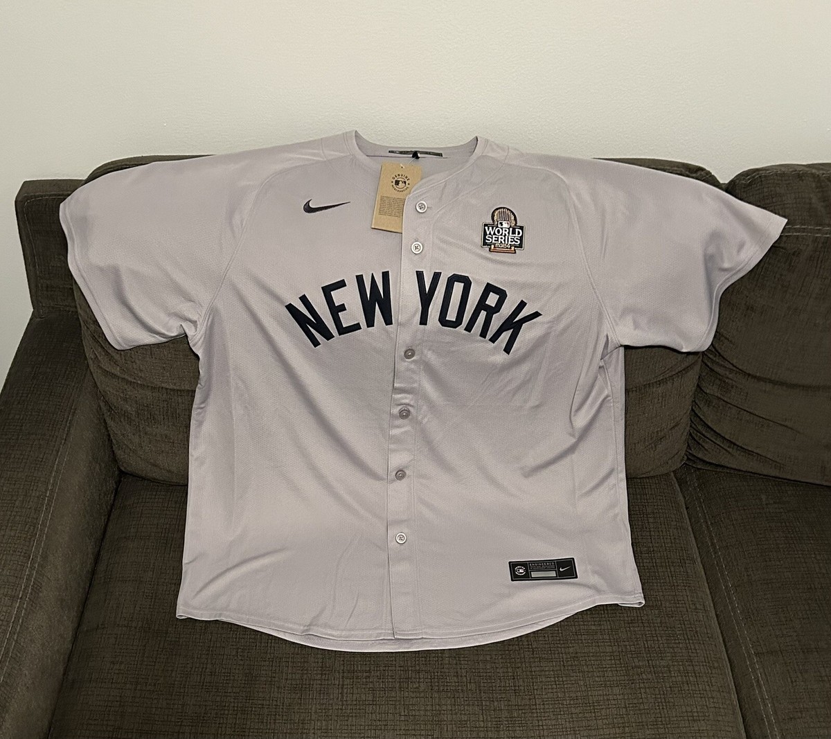 Nike Authentic New York Yankees Juan Soto #22 World Series
