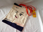 Lego Stoffbeutel Stofftasche Canvas Play unstoppable neu beige