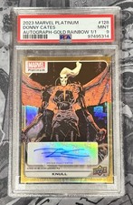 1/1 💎Knull 2023 Marvel Platinum Gold Rainbow Donny Cates Auto PSA 9 Venom Super