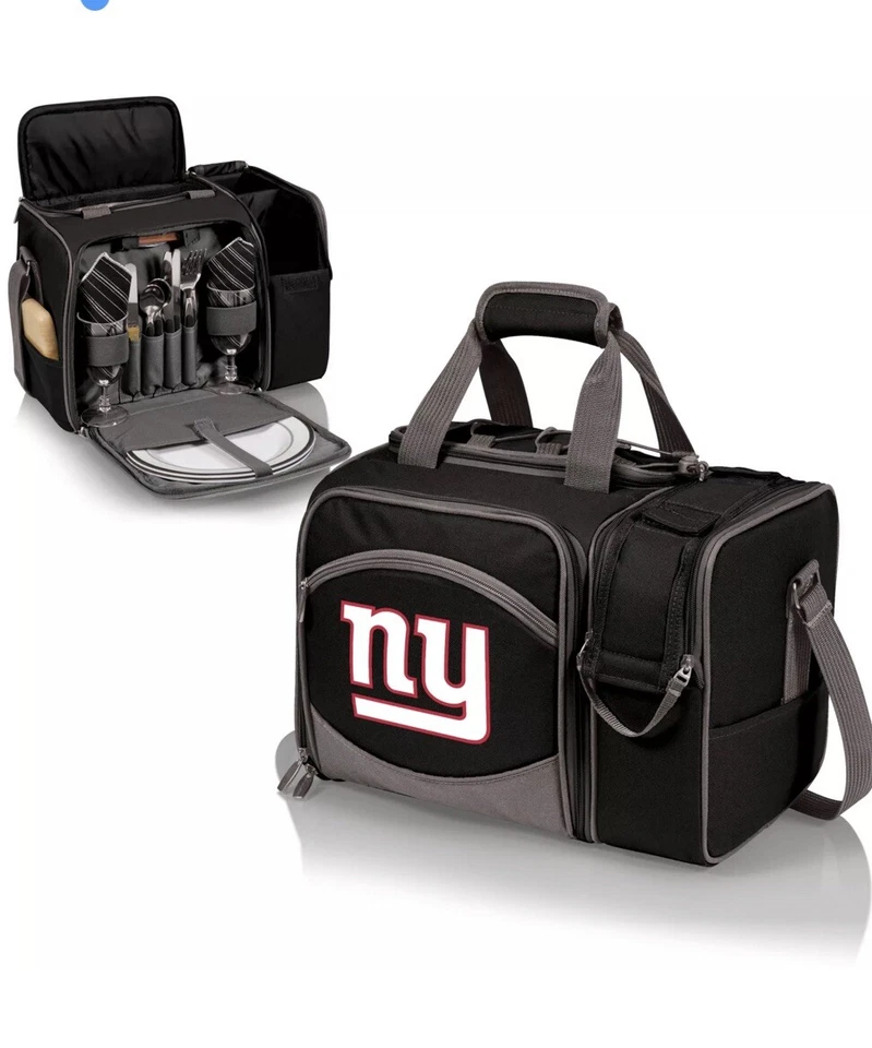 New York Giants Picnic Basket Picnic Time Cooler - Image 2 of 4