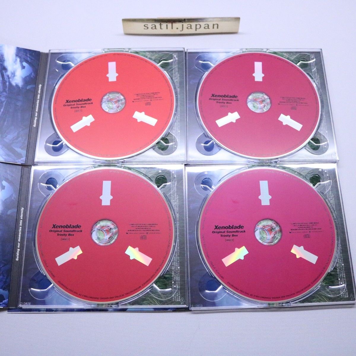 USED] Xenoblade Chronicles Original Soundtrack Trinity Box Limited