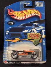 2002 Hot Wheels Old #3 Orange Black Collector #134