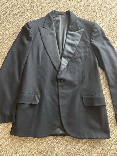 Vintage The Dayton Company Herren 20er-30er schwarz Button Fly 2 Stück Smoking - Bild 7 von 24