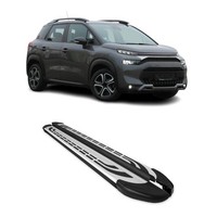 Trittbretter Seitenschweller FüR Citroen C3 Aircross 2017-2024 Schwarz Alu