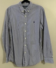 Men s Ralph Lauren Buttoned Down Shirt, Slim Fit, SZ Large, 16.5