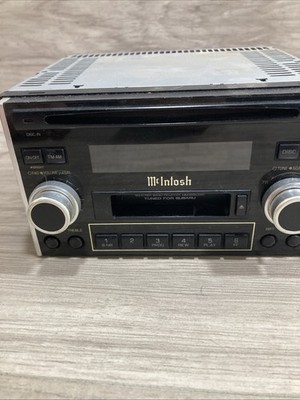 Subaru OEM McIntosh CD Cassette Radio 01-04 Legacy Outback Premium