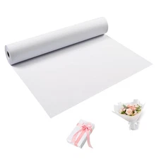 White Wrapping Paper Roll 24x 1200 Craft Paper Roll for Drawing Painting Art