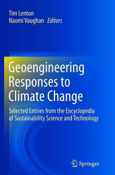 Tim Lenton (U. A.) | Geoengineering Responses To Climate Change | Taschenbuch-image