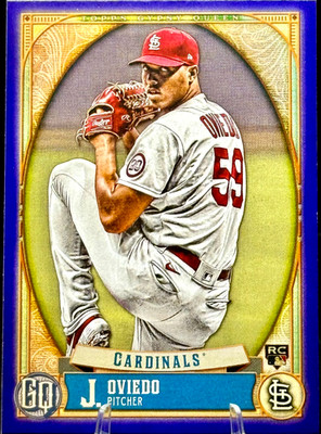2021 Topps Gypsy Queen - Johan Oviedo #279 - Rookie Indigo Foil /250 (RC)