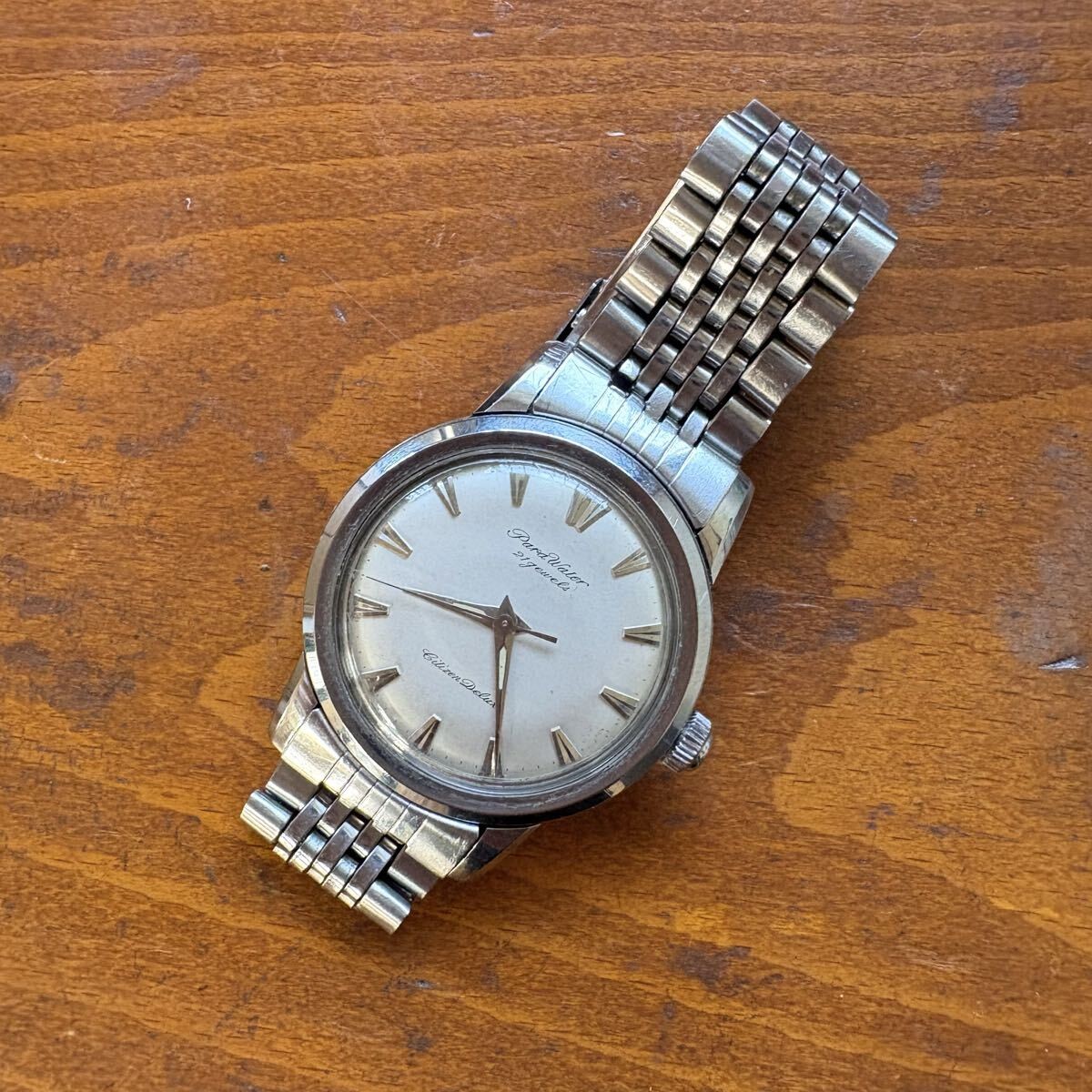 ジャンク】CITIZEN Deluxe manual-wind wristwatch シチズン 