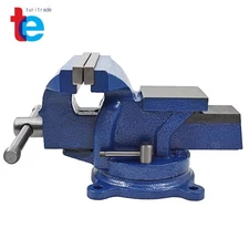 6 Inch Mechanic Bench Vise Table Top Clamp Press Locking Swivel Base Heavy Duty