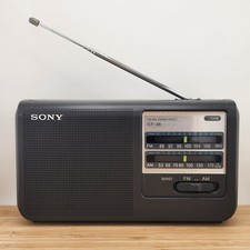 Sony ICF-38 Portable AM/FM Radio for sale online | eBay