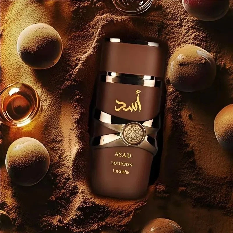 Lattafa Asad Bourbon Unisex eau de toilette spray, 3,4 oz/100 ml Foto 2 de 4