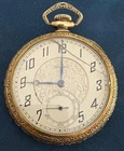 Vintage Waltham 14kt Gold Filled 15 Jewels Pocket Watch Parts Only