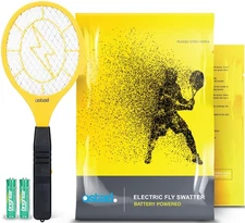 Electric Fly Swatter Racket - Indoor Bug Zapper for Home, Fly Zapper, Mosquit...