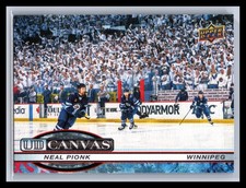 2025-26 Upper Deck #C-133 Neal Pionk UD Canvas Winnipeg Jets