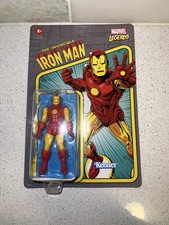 Marvel Legends Retro Iron Man 3.75  Action Figure     Hasbro Kenner     NEW Sealed