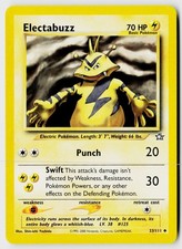 Electabuzz 33/111 Uncommon Neo Genesis Pokemon Unlimited Heavily Played on eBay